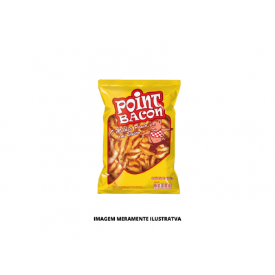 SALGADINHO - POINTCHIPS - 180g BACON LISTRADO - CX13